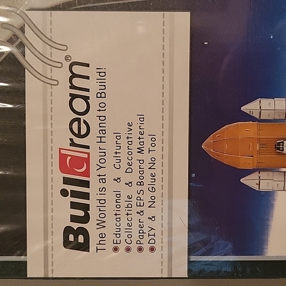 $5 Sale!! Buildream 3D Space Shuttle Puzzle Sealed - Picture 3 of 7